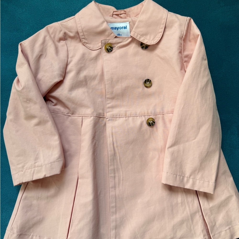 Mayoral Soft Pink Toddler Jacket